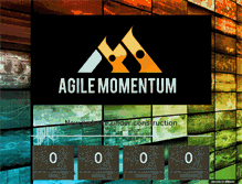 Tablet Screenshot of agilemomentum.com